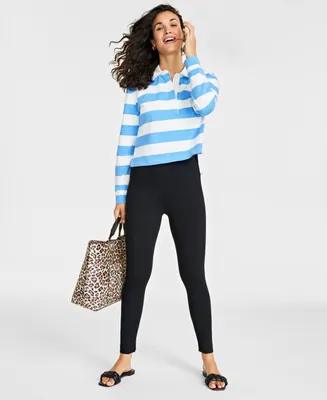 On 34th Women's Ponte Skinny Leggings, Regular and Short Lengths, Created for Macy's