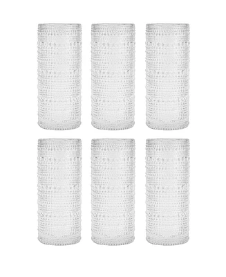 Fortessa Jupiter Collins Highball Glasses, Set of 6