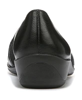 LifeStride Women's Isabelle Round Toe Wedge Slip On Loafers