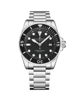 Alexander Men's Vathos3 Silver-tone Stainless Steel , Two-Tone Dial