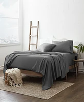 ienjoy Home Expressed Embossed Striped -Pc. Sheet Set