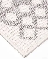 Closeout Knitweave Indoor Outdoor Shining Diamond Area Rug