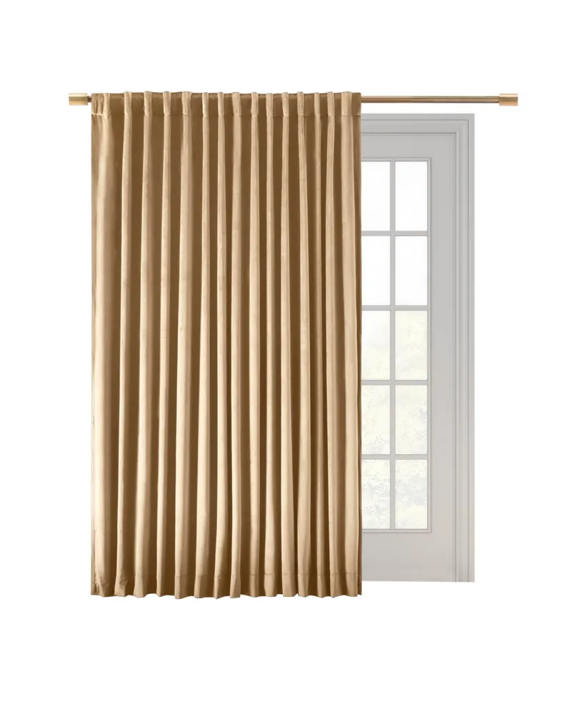 Ricardo Premium Velvet Rod Pocket With Back Tabs Patio Panel 100"W x 84"L