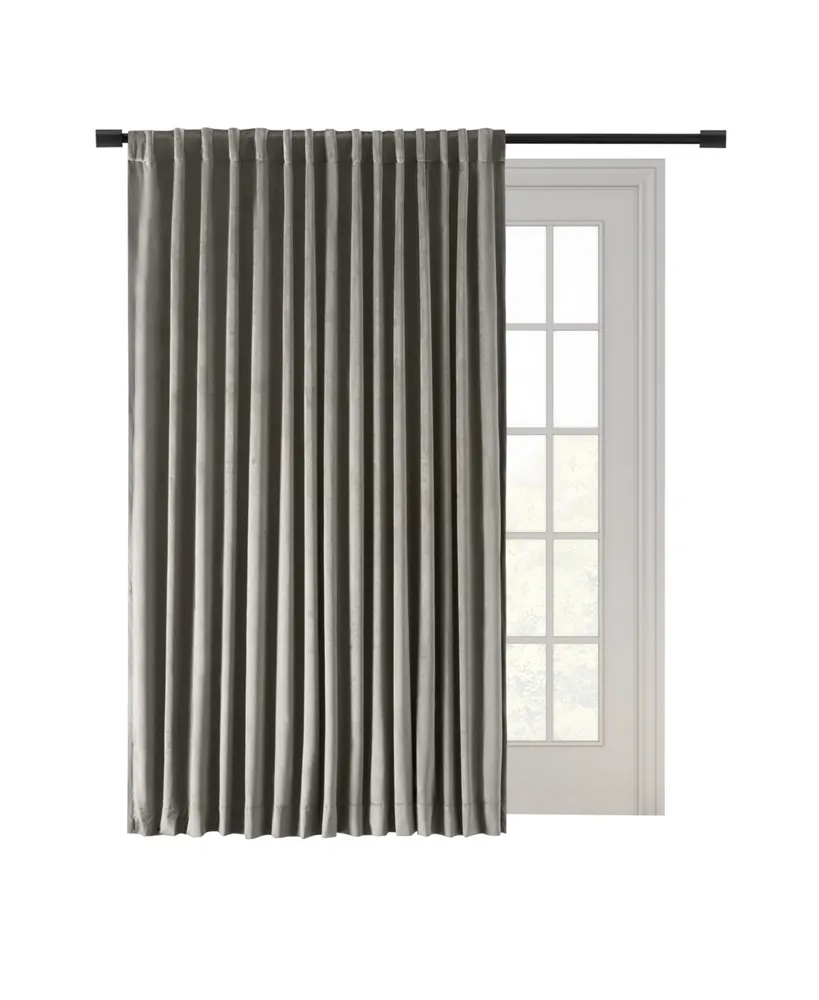 Ricardo Premium Velvet Rod Pocket With Back Tabs Patio Panel 100"W x 84"L