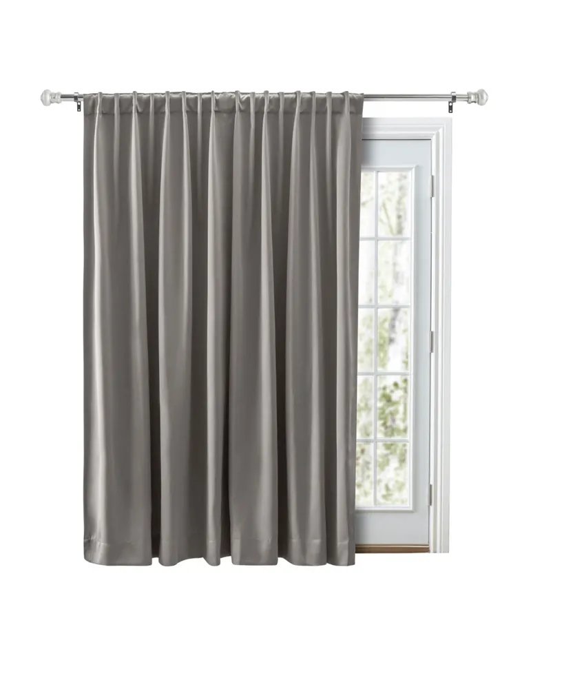 Ricardo Ultimate Black-Out 2-Way Pocket Double-wide Curtain Panel 112"W x 84"L