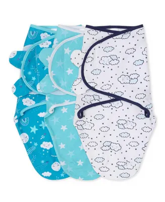 The Peanutshell Newborn Swaddles for Baby Boys and Girls, 3 Pack Set