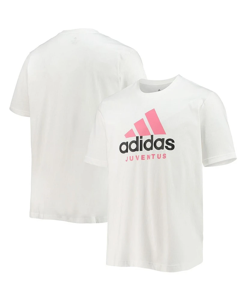 Men's adidas White Juventus Dna Graphic T-shirt