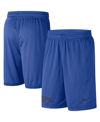 Men's Nike Royal Florida Gators Performance Mesh Shorts