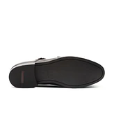 Blake McKay Men's Miles Dress Slip-On Cap Toe Double Monk Strap Loafer