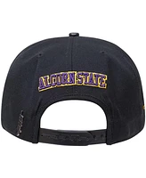 Men's Pro Standard Black Alcorn State Braves Arch Over Logo Evergreen Snapback Hat