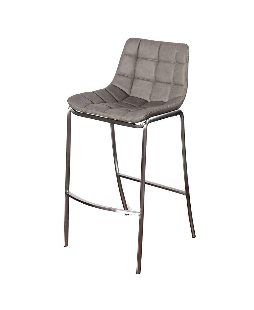 StyleCraft 41" Gemma Wooden Bar Stool