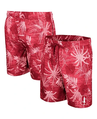 Men's Colosseum Cardinal Stanford Cardinal What Else is New Swim Shorts