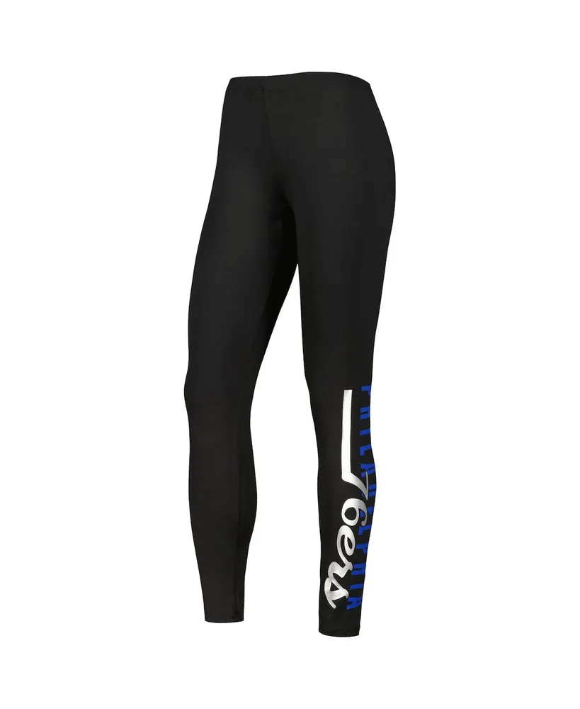 Women's G-iii 4Her by Carl Banks Black Philadelphia 76ers Jump Shot Leggings