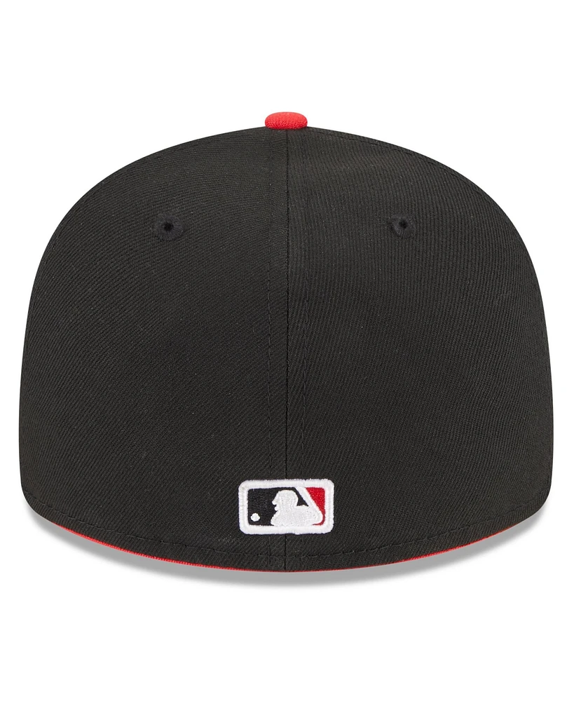 Men's New Era Black Cincinnati Reds 2023 City Connect Low Profile 59FIFTY Fitted Hat