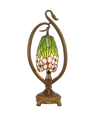 Dale Tiffany Grove Floral Accent Lamp