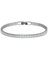 Giani Bernini Cubic Zirconia Baguette Tennis Bracelet, Created for Macy's