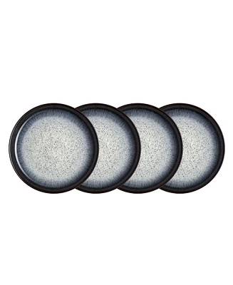 Denby Halo Coupe Dinner Plates, Set of 4