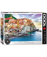 Eurographics Incorporated Manarola, Cinque-Terre Mediterranean Oasis, Italy Jigsaw Puzzle, 1000 Pieces