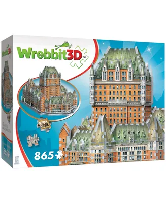 Wrebbit Castles Cathedrals Le Chateau Frontenac 3D Puzzle, 865 Pieces