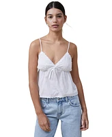 Cotton On Women's Cotton Lace Cami