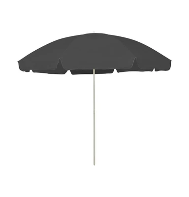 Beach Parasol Anthracite 118.1"