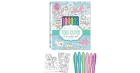 Kaleidoscope- Too Cute Coloring by Editors of Silver Dolphin Books