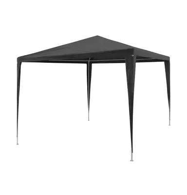 Party Tent Pe Anthracite 9.8'x9.8'