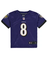 Nike Baltimore Ravens Toddler Boys and Girls Game Jersey Lamar Jackson