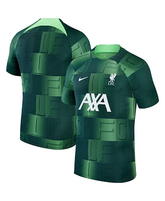 Men's Nike Green Liverpool 2023/24 Academy Pro Pre-Match Top