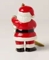 Lenox African American Santa & Stocking Porcelain Ornament