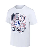 Men's Darius Rucker Collection by Fanatics White Chicago White Sox Distressed Rock T-shirt