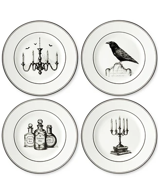 Lenox Vintage Halloween Dessert Plates, Set of 4