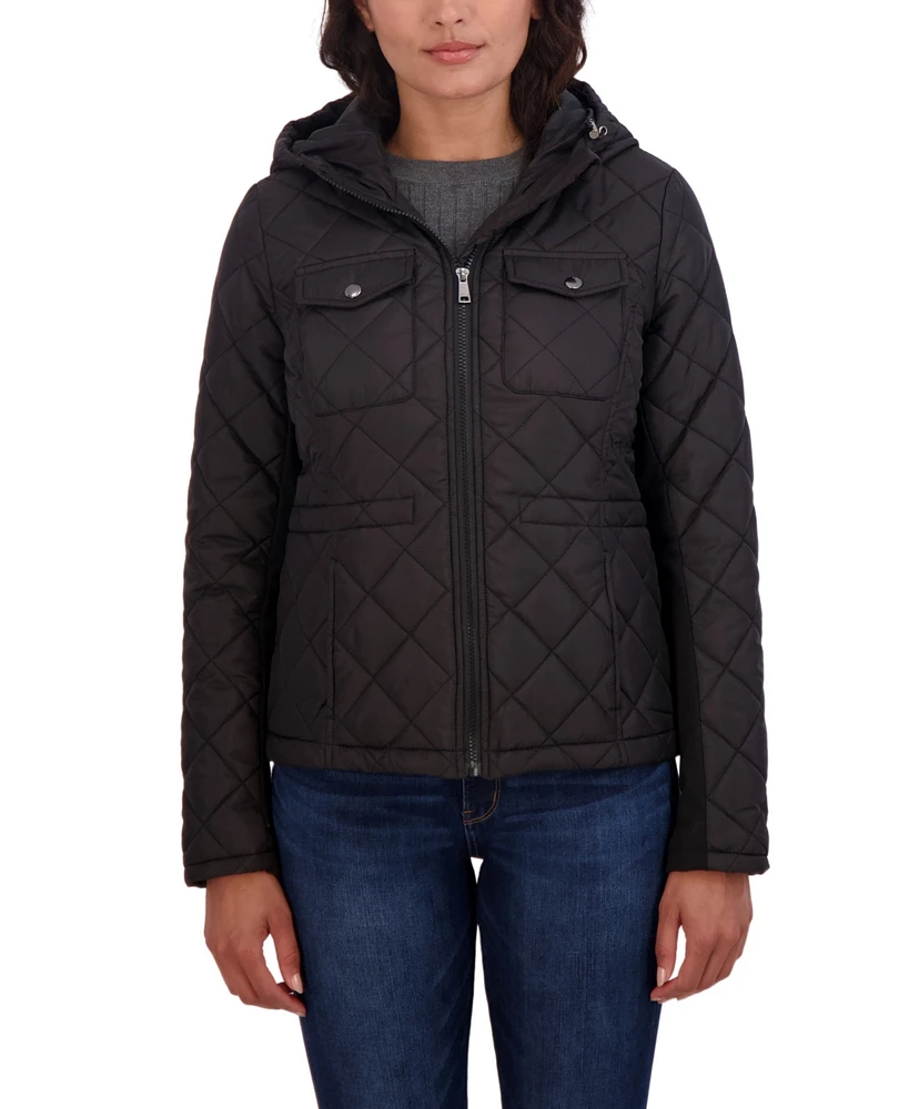 Sebby Juniors' Quilted Jacket with Hood