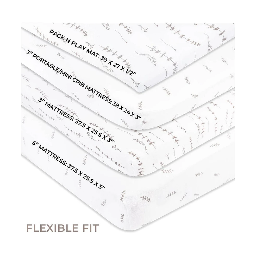 Ely's & Co. Baby Pack N Play Portable Crib Sheet ( of 2 )