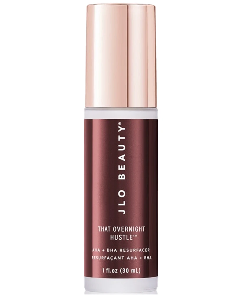 JLo Beauty That Overnight Hustle Aha + Bha Resurfacer