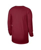 Men's and Women's Nike Red Miami Heat 2023/24 Legend On-Court Practice Long Sleeve T-shirt