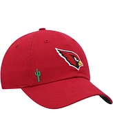 Women's '47 Brand Cardinal Arizona Cardinals Confetti Icon Clean Up Adjustable Hat