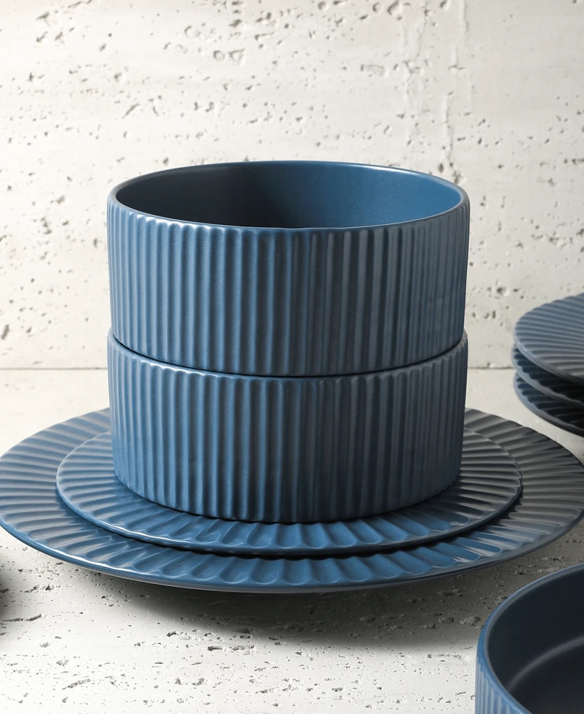 Christian Siriano Lusso 16 Pc. Dinnerware Set, Service for 4