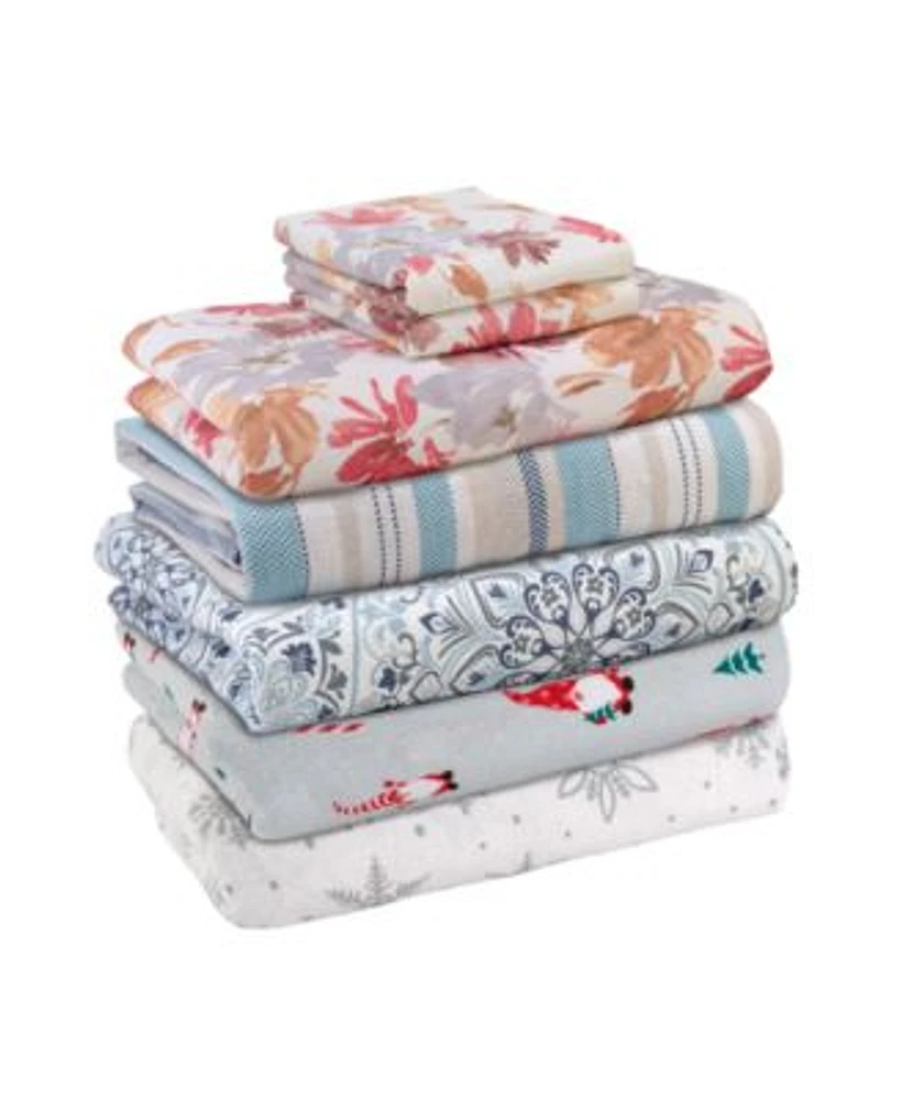 Avanti Printed 100 Brushed Cotton Flannel Sheet Sets