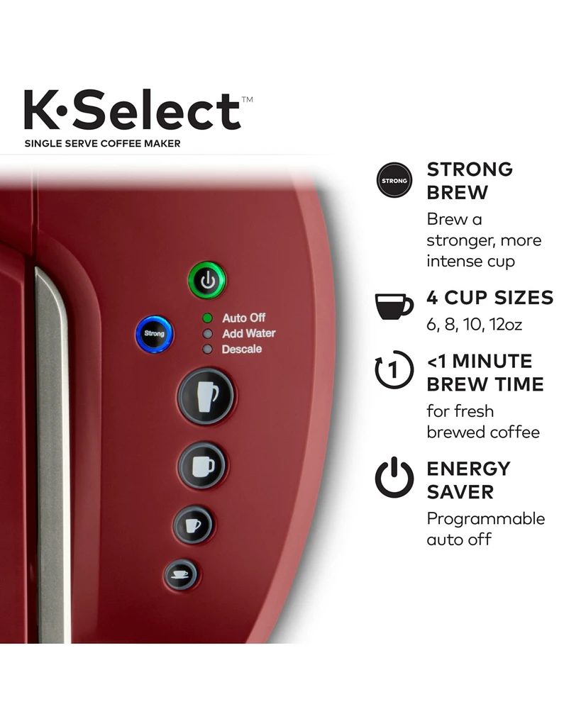 Keurig K-Select Single-Serve Quick-Brew Coffee Maker