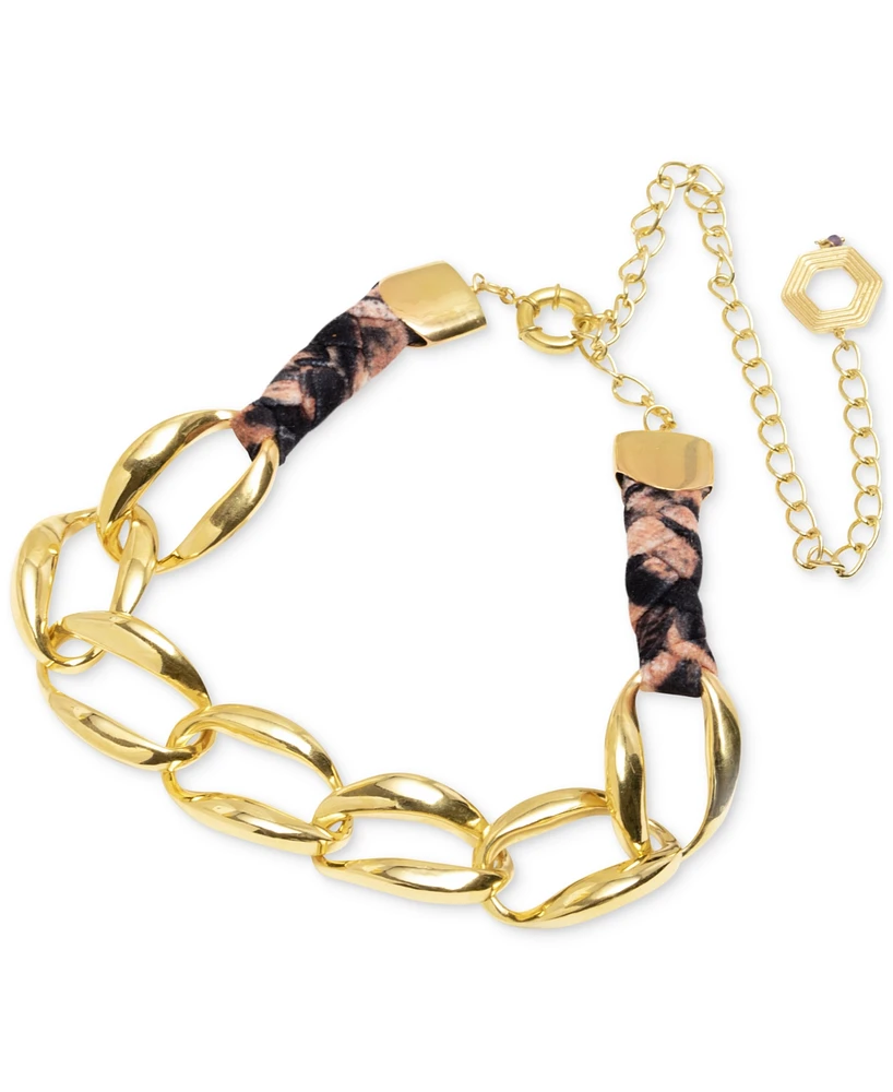 Nectar Nectar New York 18k Gold-Plated Aria Statement Necklace, 17-1/2" + 9" extender