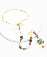 Nectar Nectar New York 18k Gold-Plated Hiereia 34" Choker Necklace