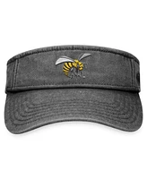 Men's Top of the World Black Alabama State Hornets Terry Adjustable Visor