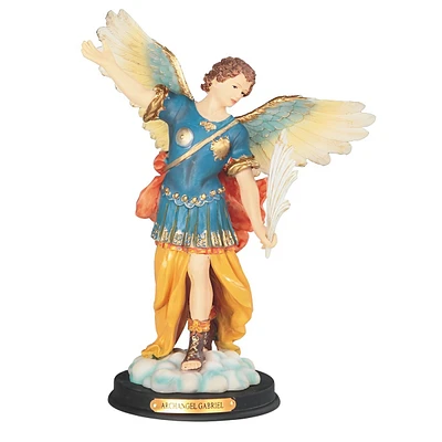 Fc Design 10"H Archangel Gabriel Statue The Messenger Angel Holy Figurine Religious Decoration Home Decor Perfect Gift for House Warming