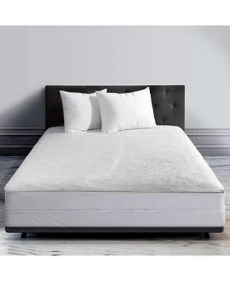 Guardmax Waterproof Zippered Cotton White Terry Mattress Encasement