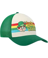 Men's American Needle Cream, Green Lucky Charms Sinclair Snapback Hat
