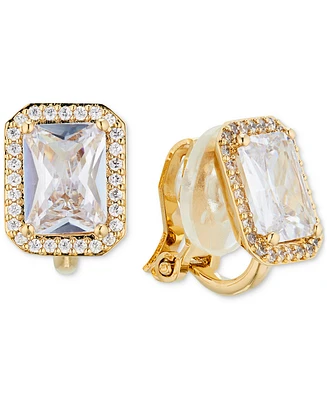 Eliot Danori Crystal Halo Clip Earrings