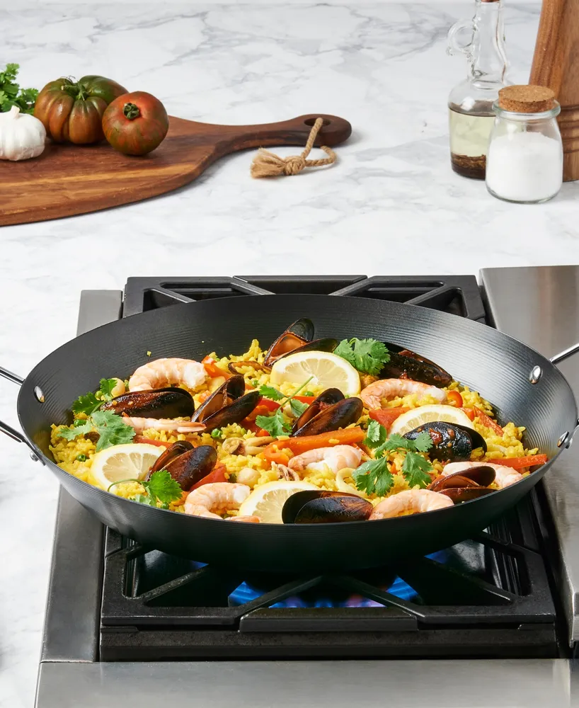 Infuse Latin Carbon Steel 15" Paella Pan