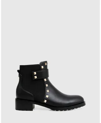 Belle & Bloom City Lights Leather Ankle Boot