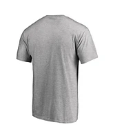 Men's Fanatics Heathered Gray Alabama Crimson Tide In Bounds T-shirt